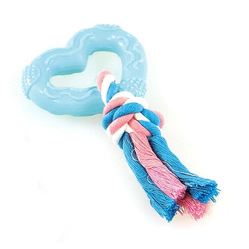Swisspet Puppy-Play coeur, bleu clair Delphin-Amazonia 