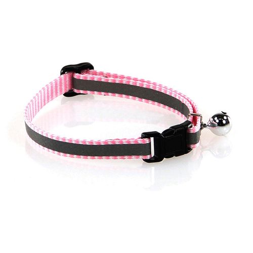 Swisspet ReflectLine collier p.chats rose vif 10mm/20-30cm - MyStetho Veterinary