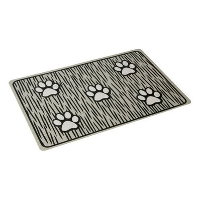 swisspet Unterlage Pfötli, 44x29cm, sw - MyStetho Veterinary