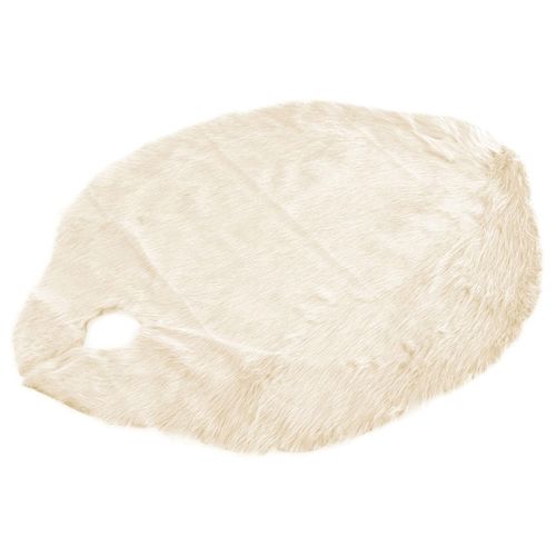 SwisspetLiving SP Living Ellipse en pelage avec 1 trou, blanc Delphin-Amazonia 