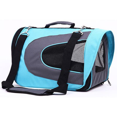 Transporttasche Air 43x25x23cm hellblau Delphin-Amazonia 