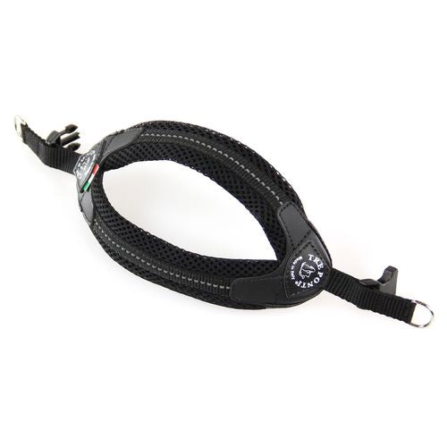TrePonti Geschirr Netzstoff+Refl Schw. 1 ab 1kg bis 3kg - Brustumfang 24-29cm - MyStetho Veterinary